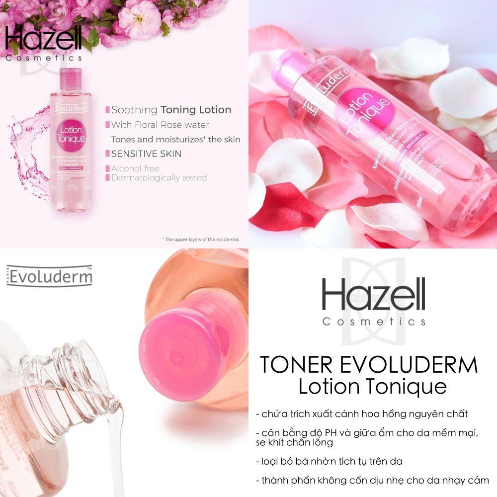 [HCM][Siêu Sale] NƯỚC HOA HỒNG EVOLUDERM LOTION TONIQUE